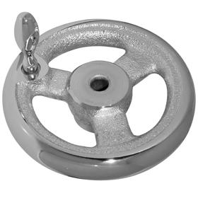 NEW 16" Diameter VALVE HAND WHEEL 3/4" Center Hole Roll Pin Shut Off Wheel 